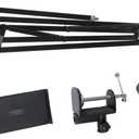 Adjustable Bed Phone Holder 360 Degree Rotation Tablet Stand with Charging Port Perfect for Bedroom Use