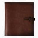 Photo Album 4x6 200 Photos, Genuine Leather Photo Albums with Writing Space with 30 Writing Paper, Travel Family Wedding Kids Graduation Ultrasound Baby Picture Album Scrapbook Photo Album (Simple)