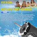 B668 Pool Pump Motor 0.75HP, Fit for A.O. Smith 0.75HP 115/230V, 3450 RPM, 56CZ Frame, 13.0/6.5 Amps, Swimming Pool Motor