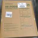 Ahopegarden Indoor Garden Hydroponics Growing System Kit: 66 Pods Plant Herb Garden Germination Kit with LED Grow Light, 30L Large Capacity Kitchen Hydroponics Planter Grower for Vegetable Fruit