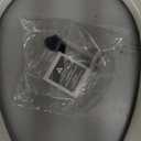 Bemis 1500EC Durable Wood Toilet Seat with Easy Clean Hinges, Made in USA, Elongated, Biscuit