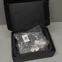 Front Rear Ceramic Disc Brake Pads Set for Acura MDX 2007-2013, for Acura ZDX 2010-2013, for Honda Pilot 2009-2011 8PCS (With Hardware)