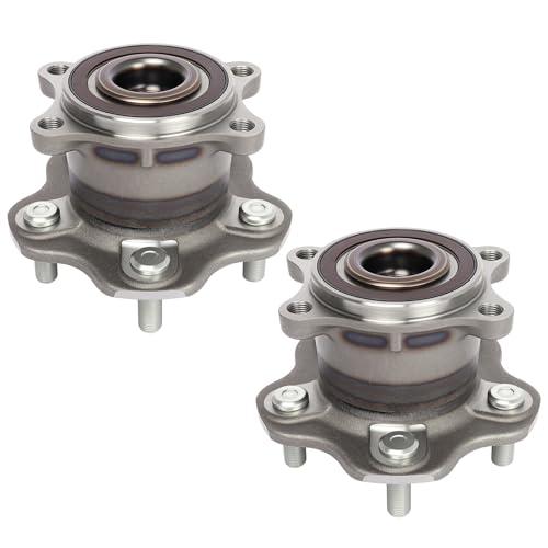 ECCPP Wheel Hub Bearing Assembly Rear 512388 fit 2007-2016 for Nissan Altima/Altima Coupe Maxima Pathfinder for Infiniti QX60 JX35 5 Lugs W/ABS Left or Right Wheel Hubs FWD 2 pcs Except 4WD