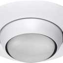 NICOR Lighting 6 inch White Recessed Eyeball Trim Designed for 6 inch Housings (17506WH)