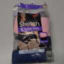 Hanes womens Just My Size Brief Underwear, Cotton Stretch Brief Panties, Plus Sizes, 5-pack (10, White/Grey/Blue/Pink/Black)