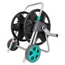 YESTAR Garden Water Hose Reel Cart, Holds 100 Feet of 5/8 Inch Hose,Garden Water Pipe Holders Mobile Tools with 2 Wheels for Outside Watering