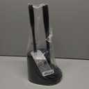 MR.SIGA Toilet Plunger and Bowl Brush Combo for Bathroom Cleaning, Black, 1 Set (One Size)