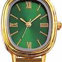 BESTKANG Women Watches Stainless Steel Mesh Strap Waterproof Quartz Wristwatch Fashion Oval Women's Bracelet Watch