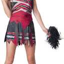Fun World womens Costumes Spiritless Cheerleader adult sized costumes, Multicolored, Medium US (Red, M)