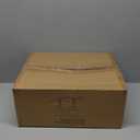 Rinweey Crystal Glass Table Lamp Set of 2 with USB C+A Ports & AC Outlet, White Lamp, Modern Bedroom Lamps, Gold Lamp for Night Stands Bedroom Living Room,Nightstand Lamp LED Bulbs Included