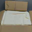 10-Pack Ivory Tablecloths for Rectangle Tables, 60 x 120 Inches, Stain-Resistant Polyester Fabric for 6 Foot Tables - Washable Table Covers for Weddings, Banquets, Birthday Parties, Events