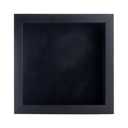 16x20 Shadow Box Frame Black Wood | with a 3/4" Usable Display Depth | Includes a Black Real Suede Texture Acid-Free Backing Board, UV Resistant Acrylic, and Hanging Hardware