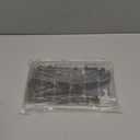 248PCS M6 Flange Hex Bolt Assortment Kit,M6-1.0 x 12/16/20/25/30 mm Metric Bolts and Serrated Flange Nuts Washers Assorted,10.9 Black Zinc Galvanized