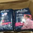 Goodnites Girls' Nighttime Bedwetting Underwear, Size Large (68-95 lbs), 34 Ct (2 Packs of 17)