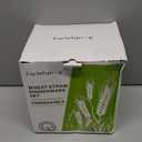 18pcs Wheat Straw Dinnerware Sets HXYPN Unbreakable Reusable Dinnerware Set Kitchen Cups Plates and Bowls Sets Dishwasher Microwave Safe Plates