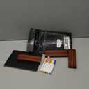 Tabletop Chalkboard with Wood Stand - 3 Pack, 6 x 8 Inch Double Sided Chalkboard Food Signs Menu Message Boards for Coffee Bar, Lemonade Stand, Party Decoration - Vertical Back