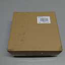 DN DECONATION Easter Decorations Bunny Figurines Set with Blue Bow, Rabbit Statues for Cute Brown Easter Spring Decor & Farmhouse Home Decor, Resin Tabletop Sculptures for Shelf Mantel Coffee Table