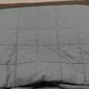 EVERGRACEHOME 100% Cotton Box Stitch Quilt Bedding Set King Size 3 Pieces, Garment-Washed Lightweight Soft Cozy Coverlet, Oversized Quilted Bedspread Sets with 2 Shams for All Season, Olive Green