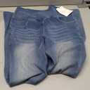 KYAL Women's High Waisted Flared Jeans Pull On Wide Leg Jeans Stretchy Denim Pants, V Cross Tummy Control Flare Pants Size Xs