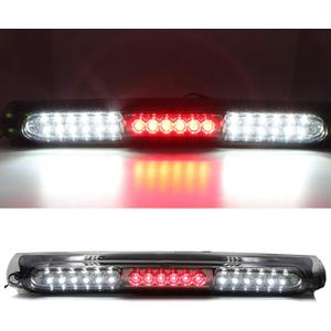 Youxmoto LED 3rd Third Brake Light High Mount Stop Light Cargo Light fit for Ford F150 1997-2003 | Ford F150 2004 Heritage (Chrome Housing Smoke Lens)