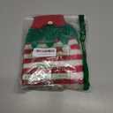 Dog Sweater Knitted for Small to Large Dogs Boy Girl, Classic Turtleneck Dog Christmas Sweaters, Warm & Soft Pet Clothes for Winter (Santa Stripe, L)