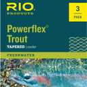 Rio PRODUCTSPowerflex Knotless 7.5Ft (10X, Clear)