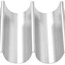 IMIKEYA Stainless Metal Holder for Tacos and Pancakes Easy to Clean for Restaurants Gatherings Camping Compact Storage