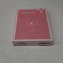 Ruacq Rechargeable Makeup Mirror, 4000mAh Lighted Makeup Mirror with Magnification 1X/10X, Height Adjustable Vanity Mirror with Lights, 3 Color Lights, Adjustable Brightness, 360Rotation (Chrome)