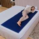 Inspire Waterproof Washable Mattress Pad, Quilted and Dark Colored to Hide Stains, Oversized 34"x 72" Adults and Kids Reusable Underpad for Incontinence