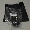 Miter Saw Dust Bag for 255, 2 Pack Dust Collector Bags with Zipper and Wired Adjustable Stand, Compatible with Ryobi, Dewalt, Craftsman, Belt Sander, Fits 1-1/2" to 2" Dust Port Miter Saws