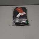 LOVEVOOK Travel Makeup Bag for Women, 2Pcs Puffer Waterproof Cosmetic Organizer, Large Capacity Pouch Open Flat Small Toiletry Bag with Brush Compartment & Handle (Black, Medium)