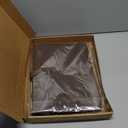 Sheet Music Folder 3 Ring Brown(13" x 9.8"), Large PU Leather Choir Folder with Hand Strap and Internal Retention Strap for Piano, Choral, Musician & Stage Performance (Brown)