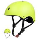 67i Kids Bike Helmet Toddler Helmets for Ages 3-8 Years Old Girls Boys Kid Adjustable Skateboard Bicycle Helmets Multi-Sport Ventilation Skateboarding Cycling Scooter Roller Skate Helmet (Small, Black)