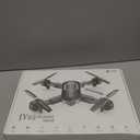 Drone with 1080P Camera, Foldable Drone for Beginners with Light, Upgrade Altitude Hold, Gesture Selfie, Waypoint Fly, 3D Flip, 3 Speed Mode, Circle Fly, One Key Start
