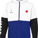 Outerstuff Mens World Cup Premium Fleece Hoodies, Pack Of 10 (6 Packs of Japan (XL) 1 Pack of Canada (M) 2 Packs of Japan World Cup (XXL) 1 Pack Football world cup (XL))