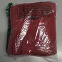 Kitinjoy 100% Cotton Waffle Weave Kitchen Towels, 4-Pack Super Soft and Absorbent Dish Towels for Drying Dishes, Kitchen Hand Towels, 13 in x 28 in, Burgundy