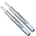 10 Pack Promark 3-Section 100 LB Capacity Full Extension Ball Bearing Side Mount Drawer Slides (22 Inches) (22 Inches-10 Pack)