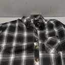 Lacozy Womens Buffalo Plaid Flannel Shirt Long Sleeve Collar Button Down Blouses Tops Size 2XL