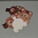 Bear 12 Monthly Photo Banner - Bear One Year Milestone Banner,Bear Themed Birthday Party Decoration,Bear Baby Shower Or First Birthday (bear Photo)