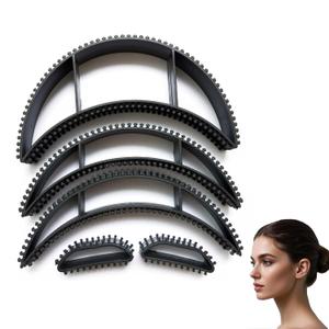 5pcs Bump It Hair Accessory Set - Includes Hair Bumps for Volume Insert, Bump It Up Headband, and Hair Volume Clips for Women-Great for Creating Volume with Bumpits for Hair