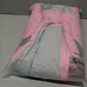 Queenmore Dog Jackets for Large Dogs, Fleece Dog Coats, Windproof Winter Large Breeds Jacket Winter, Reflective Pet Jackets, Pink, XXXL