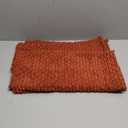 Kevin Textile Fall Pack of 2 Corduroy Decorative Throw Pillow Covers 20x20 Inch Soft Boho Striped Pillow Covers Modern Farmhouse Home Decor for Sofa Living Room Couch Bed Burnt Brick