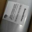 Bonsenkitchen Vacuum Sealer Machine | Compact Food Sealer for Kitchen Storage & Meal Prep | Multiple Modes | External Vacuum System | 5 Bags, Silver