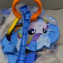 Basketball Hoop & Soccer Goal for Toddlers  3-in-1 Sports Play Set with Ring Toss | Indoor Outdoor Activity Toy for 1 2 3 Year Old Boys | Birthday for Active Play (Blue)