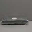 Toddler Booster Seat Dining Table Kitchen Chair, Waterproof Anti-Scratch PU Cushion, Non-Slip Bottom, Adjustable Buckle Straps, Easy Clean Portable Seat Cushion (Dark Grey)