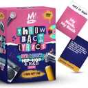 90s & 2000s Hip-Hop & R&B Finish The Lyrics Game & Charades | 250 Cards Includes Stickers & Playlist | Adult Party Game for Hilarious Paries, Birthdays, Date Night & Gifts
