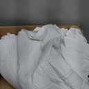 Lavsiry White Oversized California Cal King Size Quilt Bedding Set with Pillow Shams, Summer Lightweight Bedspread Coverlet, Soft Quilted Blanket Thin Comforter for All Seasons