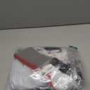 5 PCS Art the Clown Costume Jumpsuit Outfit Halloween Men Cosplay Terrifier Costume with Mask Knife Gloves (XX-Large)