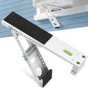 Window Air Conditioner Support Bracket, Light Duty Up to 85 lbs, Indoor Installation with Drill Required Adjustable Window AC Bracket for Apartments & Houses, 13 Inch