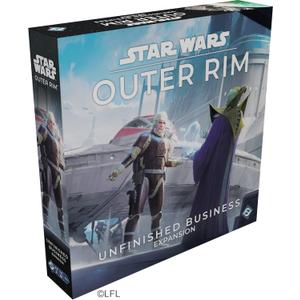 Asmodee Star Wars: Outer Rim - Unfinished Business Expansion - Strategy Game, Adventure Game for Kids & Adults, Ages 14+, 1-4 Players, 3-4 Hour Playtime